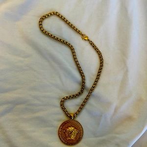 Versace Medusa medallion chain